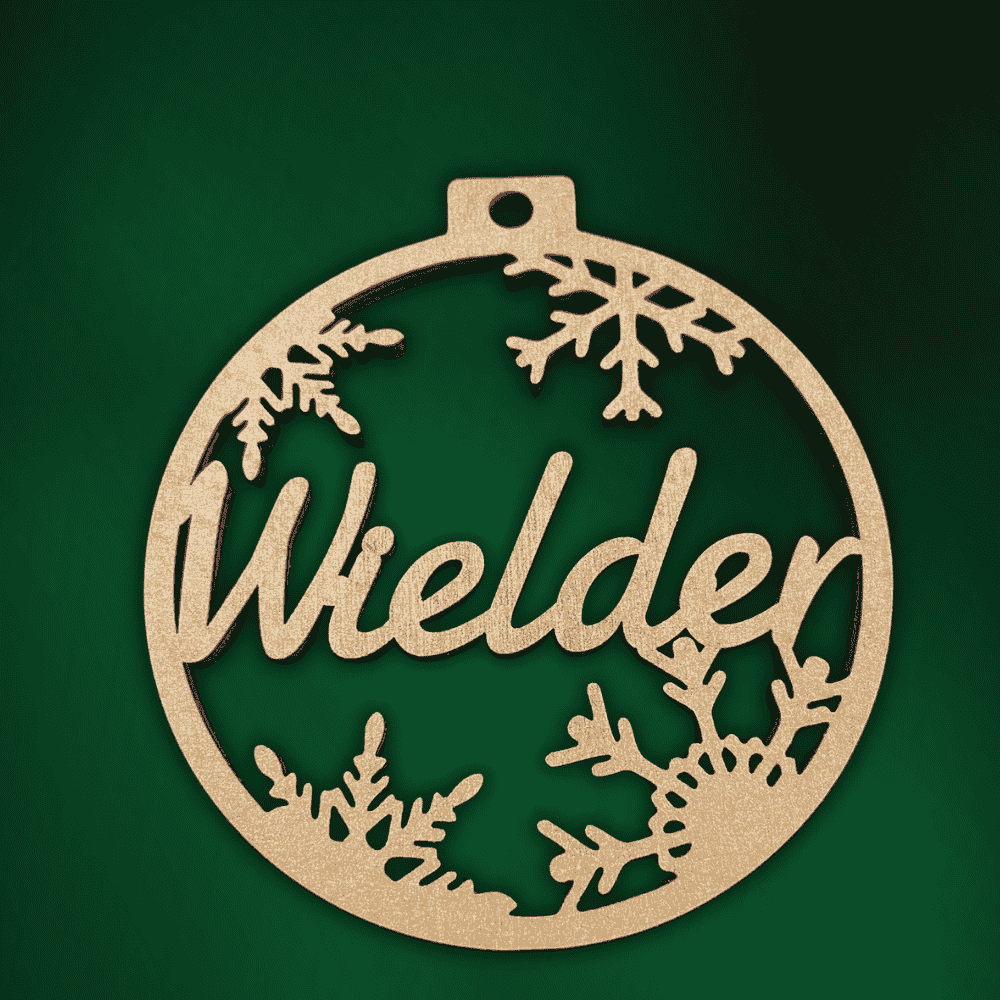 Kerstbal Wielder