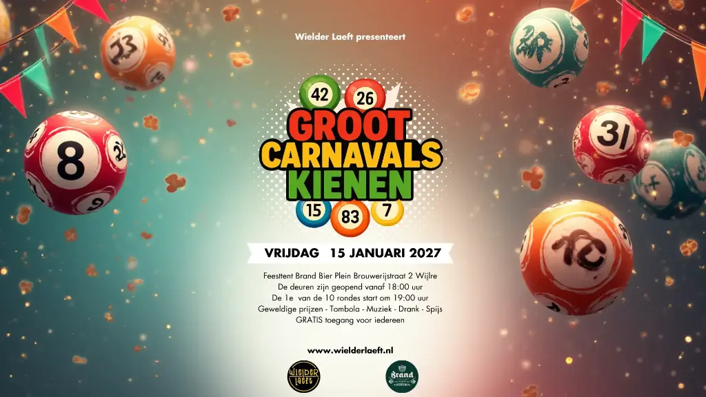 Groot Carnavalskienen 2027 Wijlre